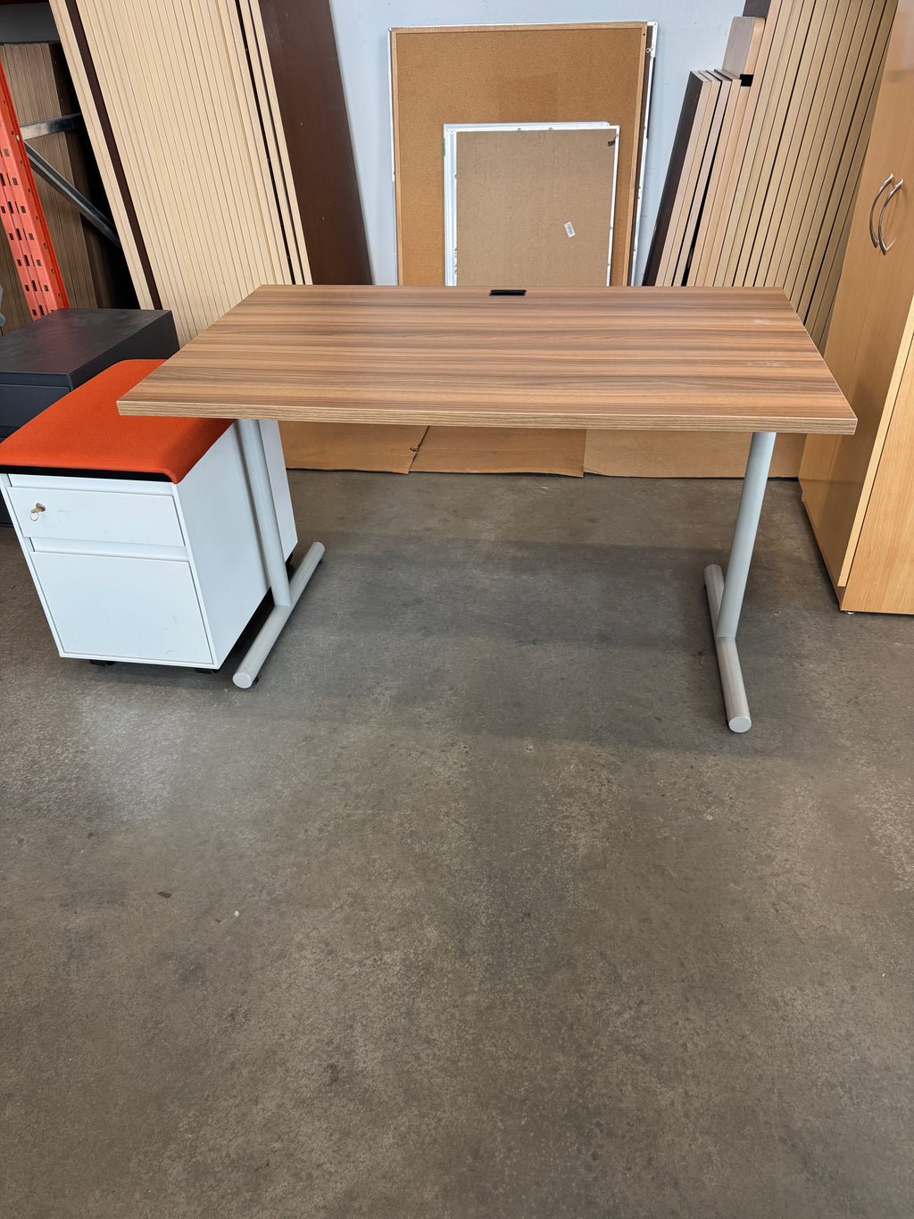 Steelcase 48” x 30” T-Leg Desk
