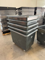 Uline 16-Bushel Poly Box Truck / Rolling Bulk Cart