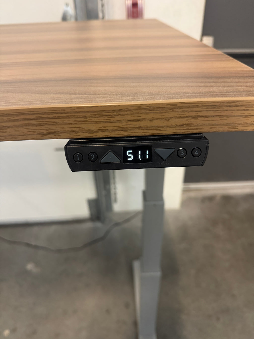 Choices Electric Height Adjustable Desk w/ Upgraded Top
