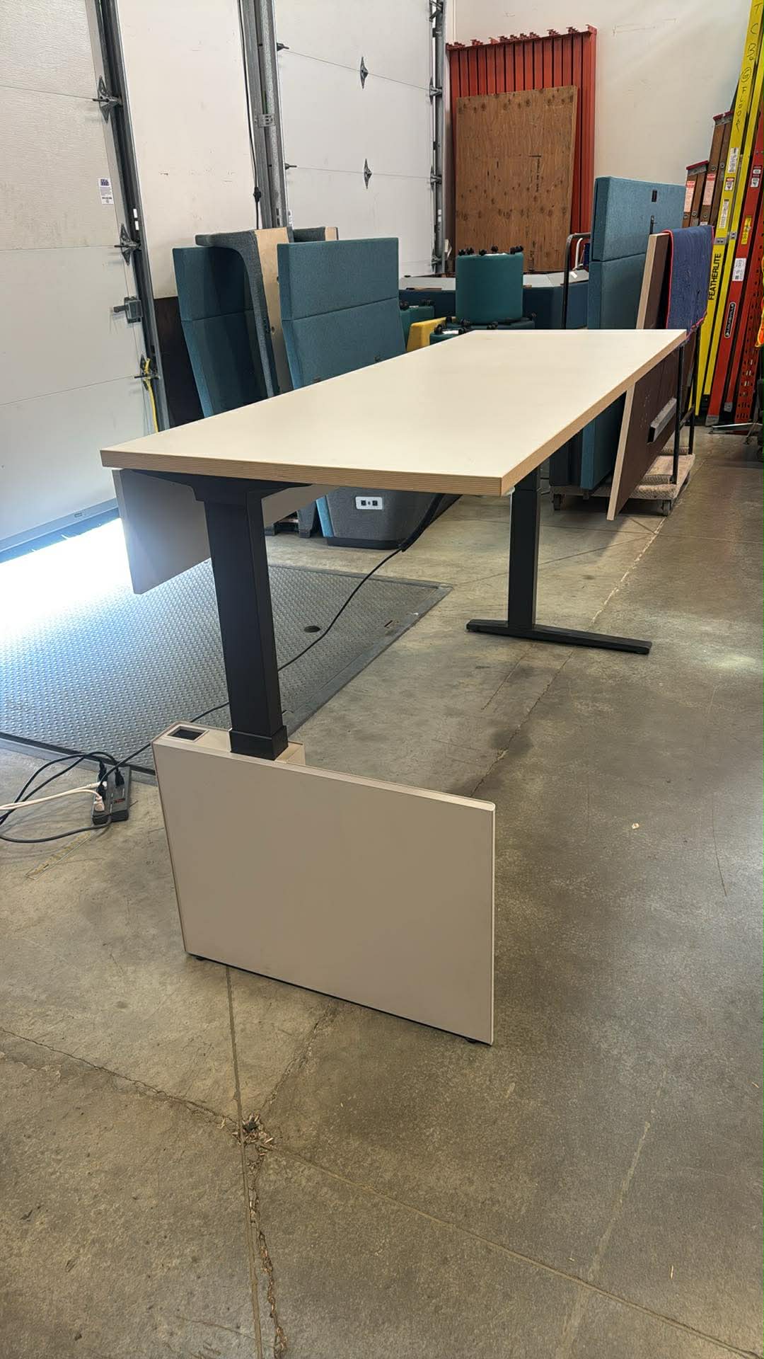 Herman Miller Renew Executive Sit-to-Stand Desk - 82" x 29"
