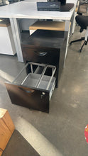 Load image into Gallery viewer, Used Ikea Erik Mobile Storage Pedestal – Black, 2 Drawers (Locking)
