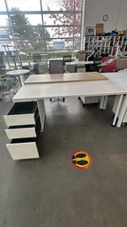 Herman Miller Desk with Storage - 72" x 30"