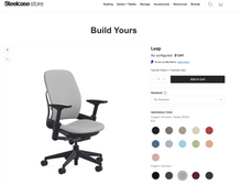 Load image into Gallery viewer, Used Fully Loaded Steelcase Leap V2 Office Chair
