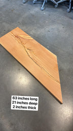 Reclaimed Old-Growth Fir Live Edge Slabs / Custom Countertop Pieces