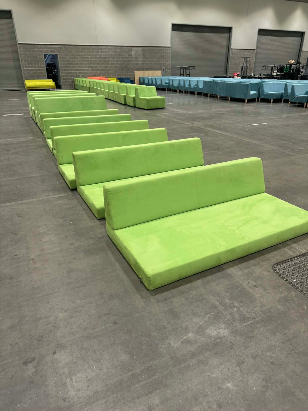 Steelcase Campfire Floor Seating Sofa
