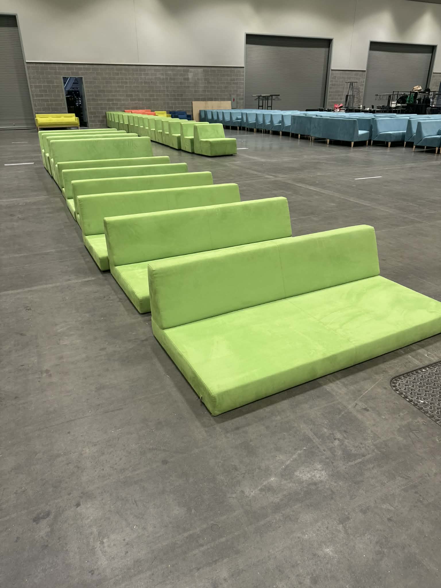 Steelcase Campfire Floor Seating Sofa