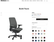Load image into Gallery viewer, Used Fully Loaded Steelcase Amia Chair
