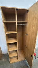 Load image into Gallery viewer, Used Haworth Wood Wardrobe Storage Cabinet
