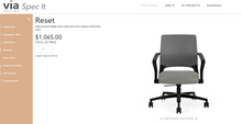 Load image into Gallery viewer, Used Via Seating &quot;Reset&quot; Mid Back Task Chair
