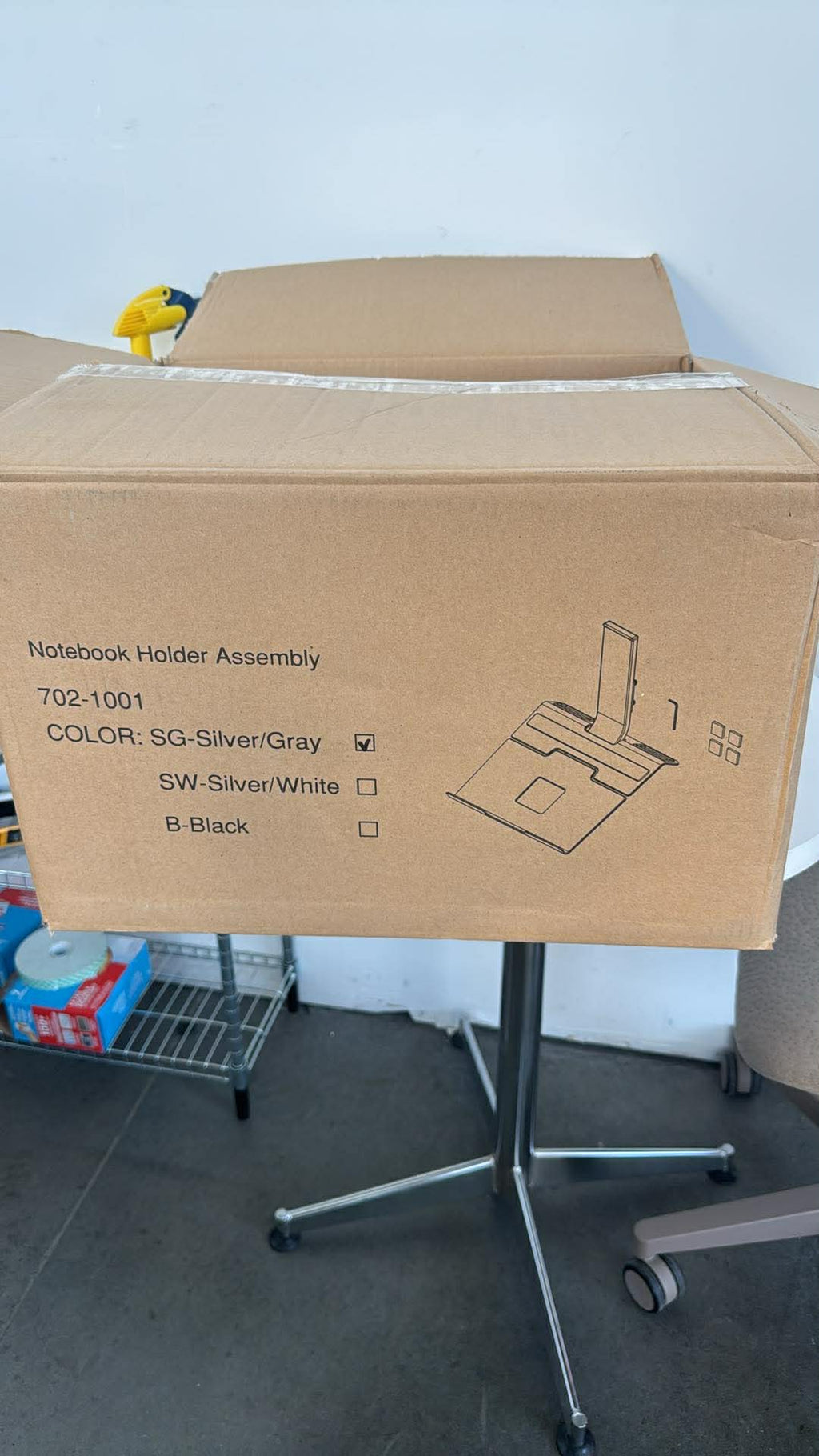 Humanscale Notebook Holder for M2.1 & M8.1 Monitor Arm