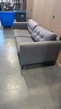 Load image into Gallery viewer, Used Moe’s Modern Sofa | Light Grey Fabric
