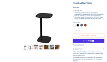 Load image into Gallery viewer, Used Allermuir &quot;Host&quot; Laptop Side Table
