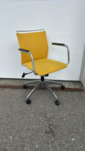 Load image into Gallery viewer, Used Global Roma Mesh Management Chair – Vibrant Yellow

