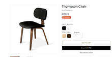 Load image into Gallery viewer, Used Gus &quot;Thompson&quot; Mid Century Dining Chairs
