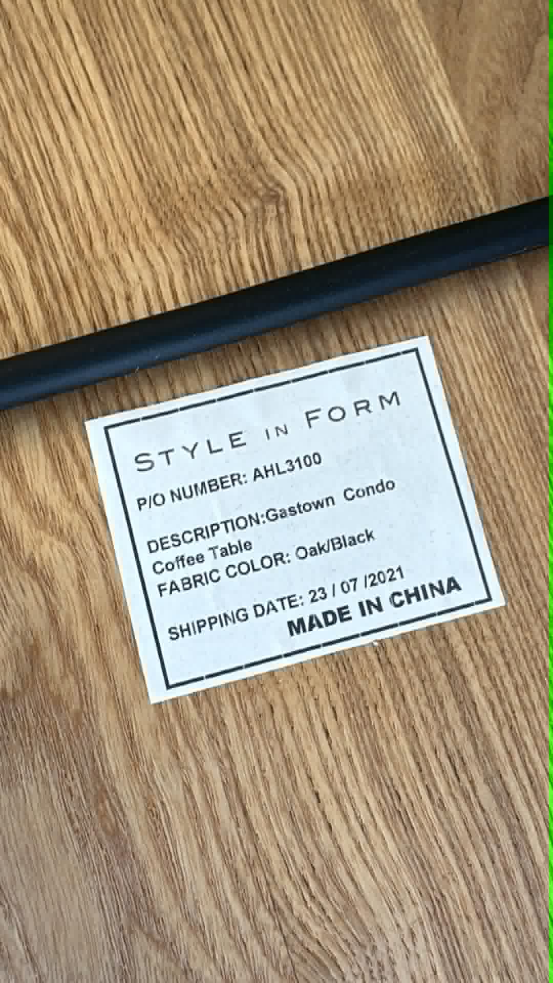 Style In Form Round Coffee Table