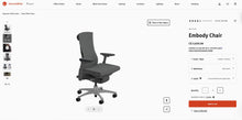 Load image into Gallery viewer, Used Herman Miller Embody Chair
