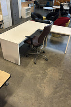 Load image into Gallery viewer, Used Haworth White Workstations – L-Shape &amp; Straight Desks
