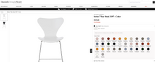 Load image into Gallery viewer, LIKE NEW Fritz Hansen &quot;Series 7&quot; Mid Century Bar Stools
