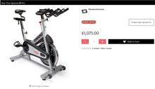 Load image into Gallery viewer, Used Startrac. &quot;Spinner Pro&quot; Spin Bike
