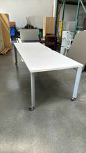 Load image into Gallery viewer, Used 8 Foot Steelcase Rolling Multi-Use Table

