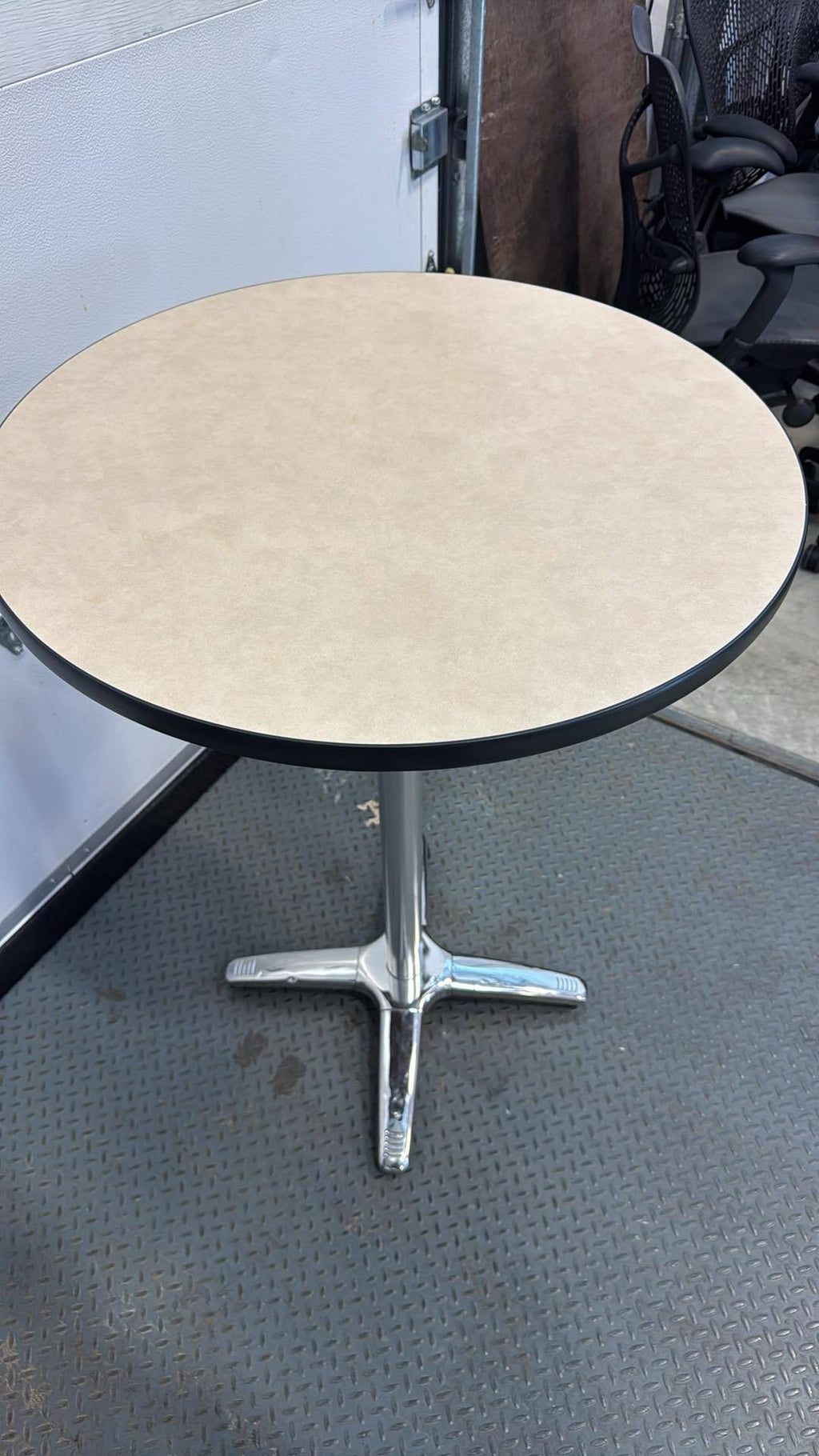 Standing/Bar Height Bistro Round Table (Wood Finish) - 30"