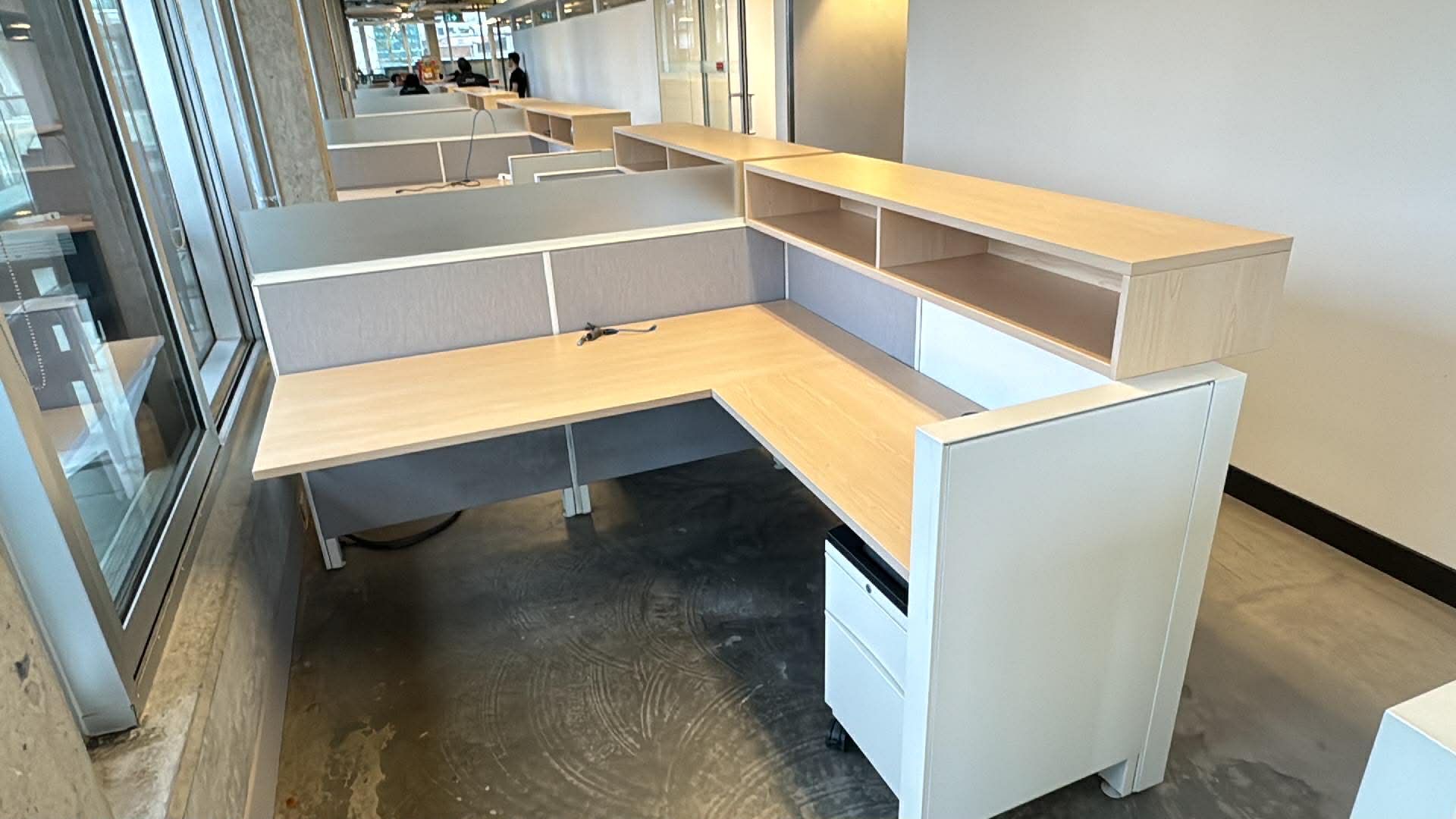 Teknion District Workstation Pod - 2 Person (Powered) - Various Styles & Sizes