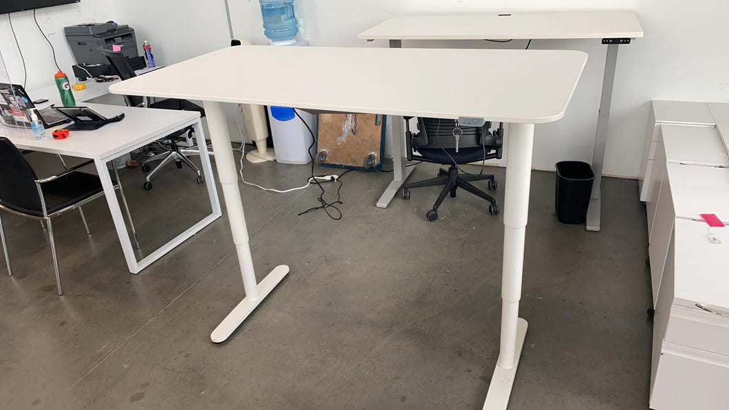 Used Ikea Bekant Electronic Sit-Stand Desk