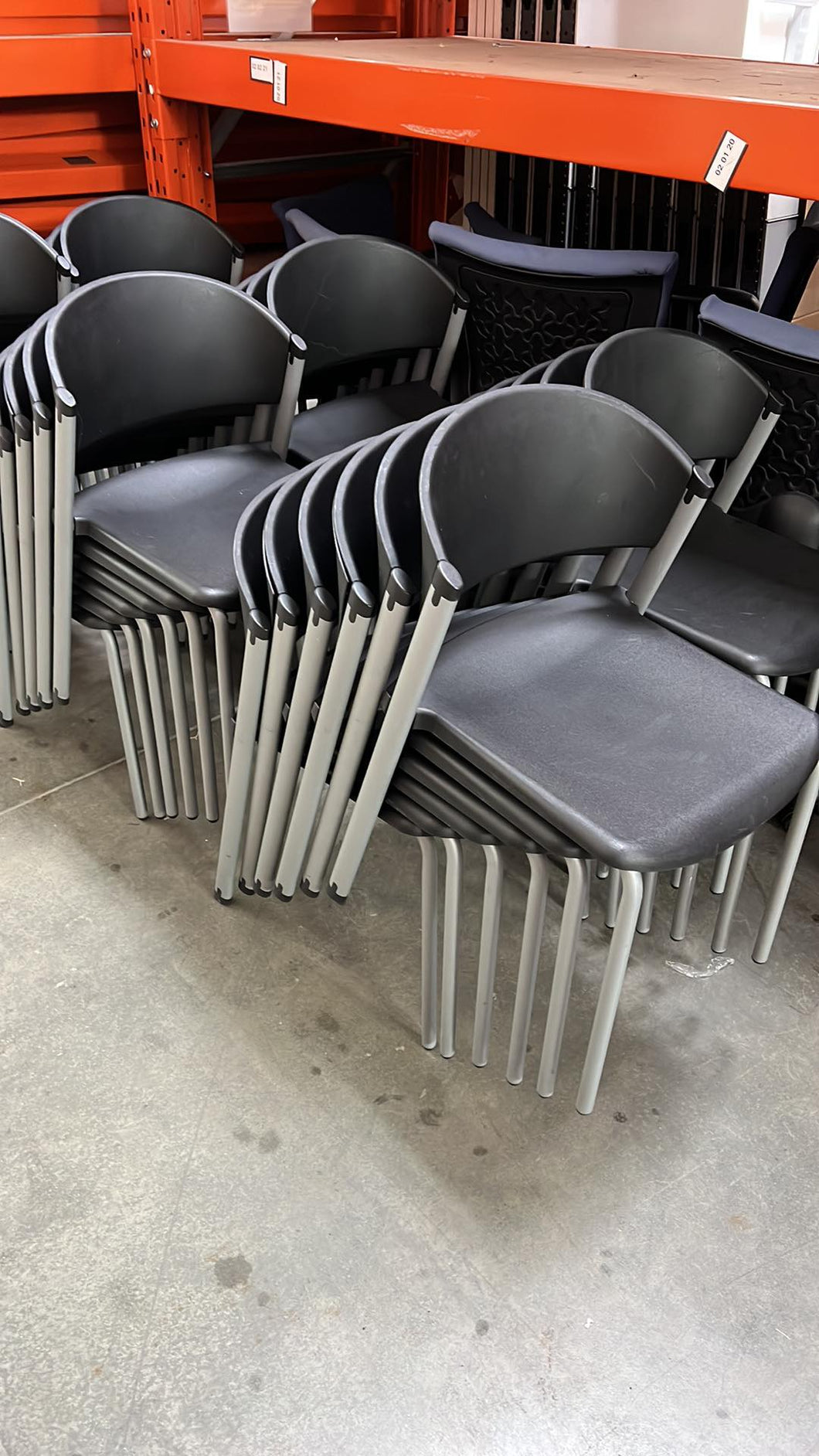 Used Teknion Zone Stacking Chair
