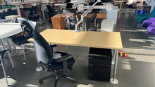 Load image into Gallery viewer, Used Herman Miller Straight Desks w/ Height Adjustable Post Legs
