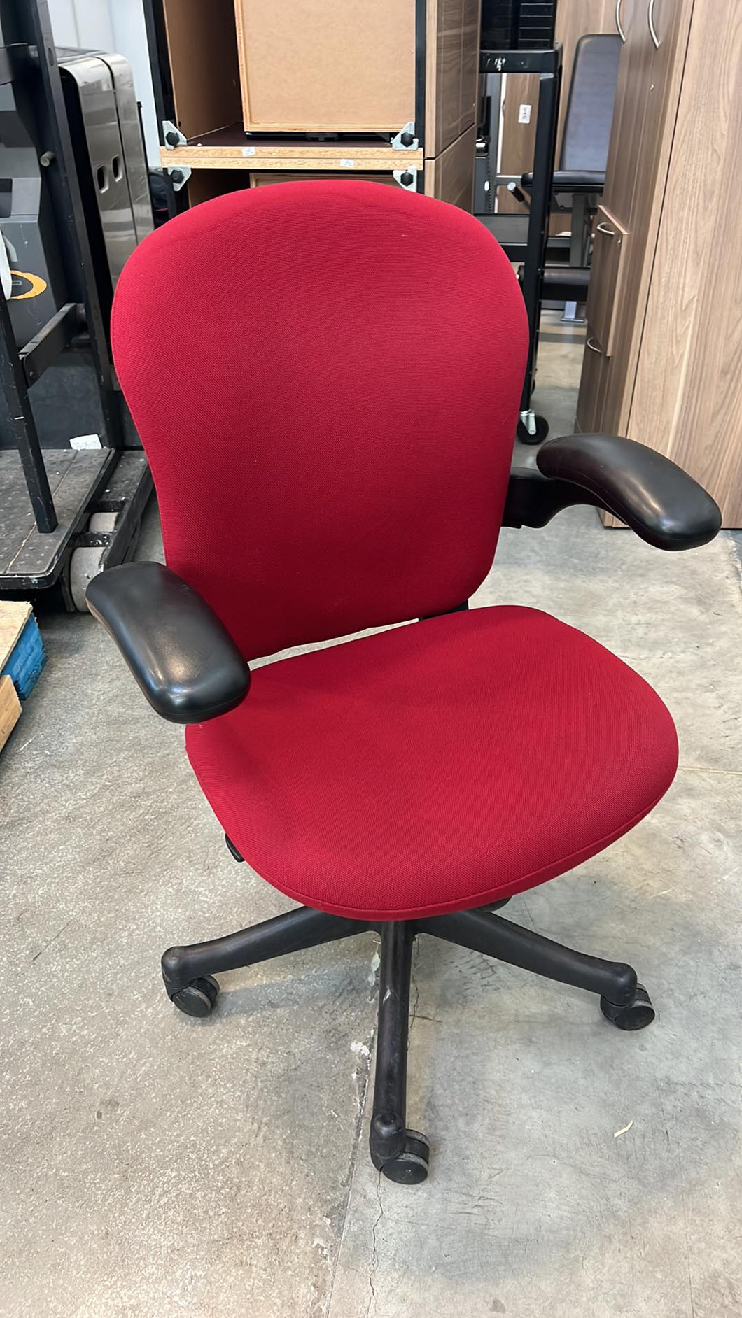 Used Red Herman Miller Reaction Chairs