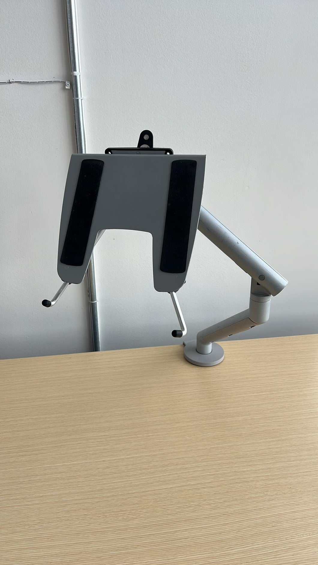 Used Herman Miller Flo Monitor Arm w/ Tablet Stand