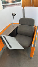 Load image into Gallery viewer, Used Orange Steelcase Brody Privacy Work Booth *Plastic Damage*
