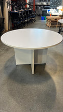 Load image into Gallery viewer, Used 48&quot; White Round Meeting Table
