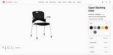Load image into Gallery viewer, Used Herman Miller Caper Stacking Chairs
